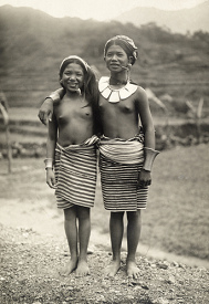 Ifuago-Igorot-Mädchen, Nord-Luzon, 1910er Jahre