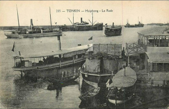 Haiphong, Dampfschiffe von 1920 ca.