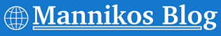 Mannikos Blog
            online, Logo