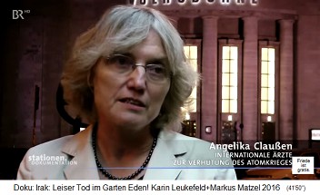 �rzte gegen Atomkrieg, Angelika Claussen