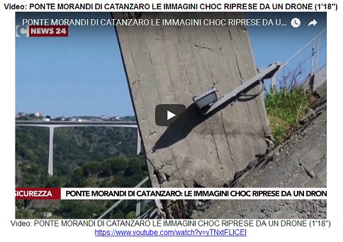 Zeitbombe
                        Spaghetti-Morandi-Brücke in Catanzaro in
                        Kalabrien