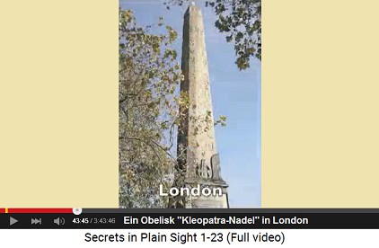 Ekin Obelisk "Kleopatra-Nadel" in
                        London