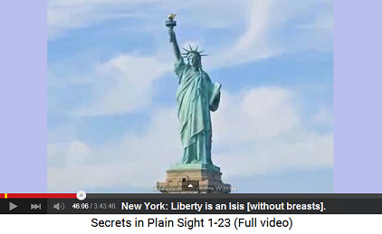 New York: Liberty is Isis [without
                        breasts!]