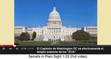 Washington DC: el Capitolio es en realidad un
                      templo solemne de los "EUA"