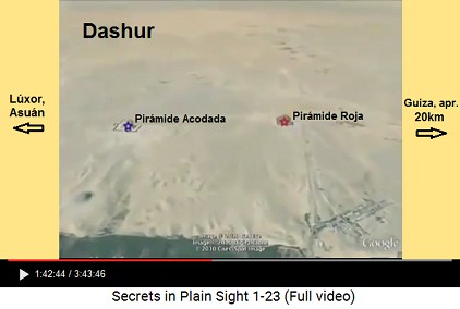 Dashur en Egipto (apr. 20km al sur de Guiza),
                    Pirámide Acodada y Pirámide Roja