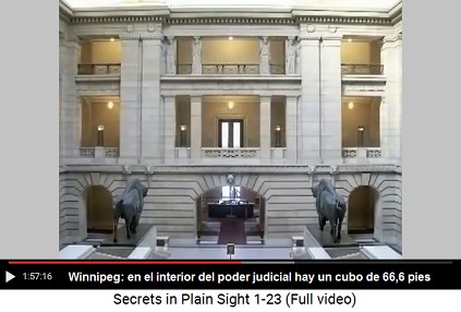 Winnipeg: el poder judicial con un cubo de
                      66,6 pies "en cada lado"