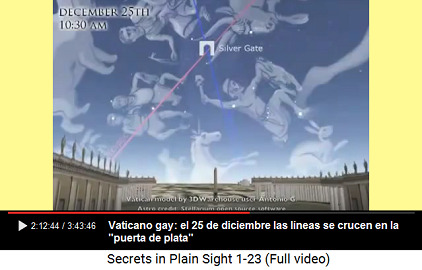 Vaticano [gay+estéril]: el 25 de diciembre
                      las líneas se crucen en la "puerta de
                      plata"