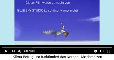 Der Trickfilm "Eiszeit 2002" ist
                        von Blauer-Himmel-Studio (Blue Sky
                        Studios"
