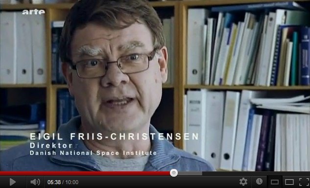 Eigil Friis-Christensen, director
                of Danish National Space Institute: