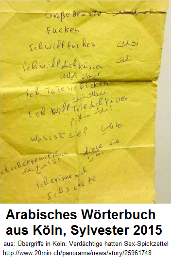 Arabisches W�rterbuch in K�ln an
                                Sylvester