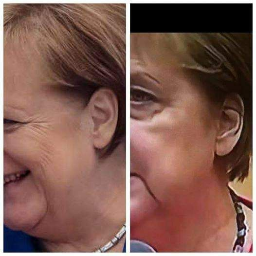Double
                  Angela Merkel IM Erika
