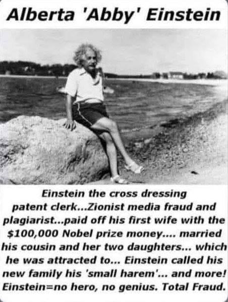 Einstein mit Harem mit Cousine und 2 T�chtern
              wunderbar gemacht, [also Gruppensex vom feinsten?]